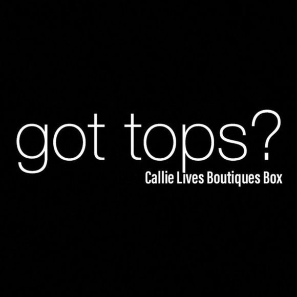 Callie Lives MYSTERY TOPS BOUTIQUE BOX by: 5 PC FIRM PRICE- NO OFFERS/REQUESTS - Picture 1 of 2